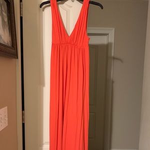 J Crew Coral Maxi